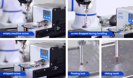 بستن پیچ با ربات دوبات