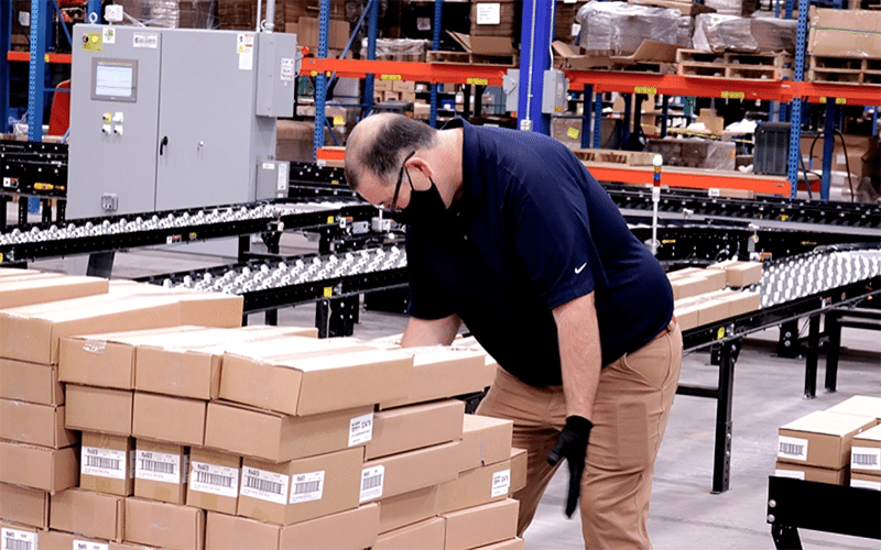 پلتایزینگ دستی