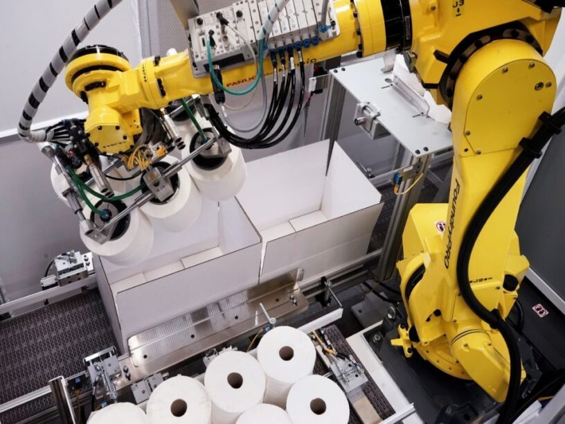 ربات بسته بندی