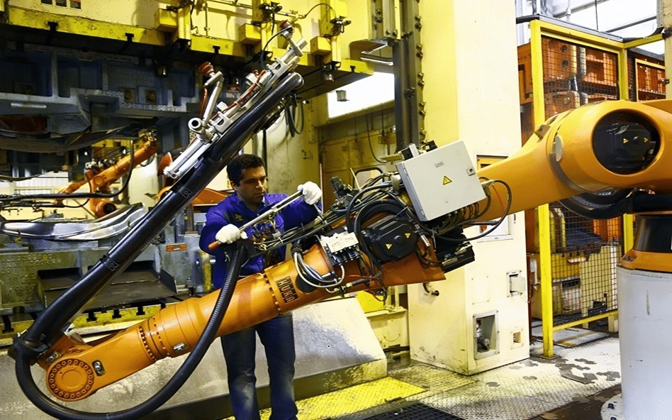 ربات صنعتی در ایران