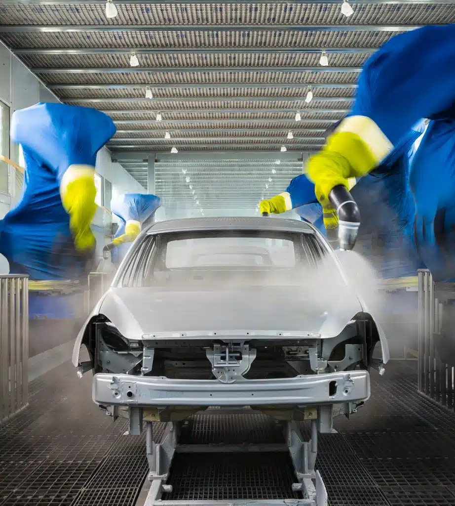 ربات پاشش رنگ