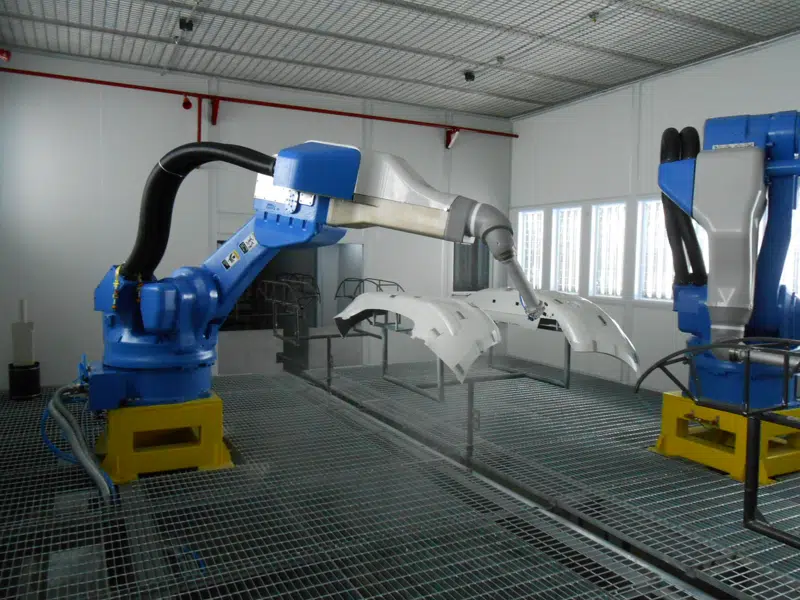 ربات پاشش رنگ