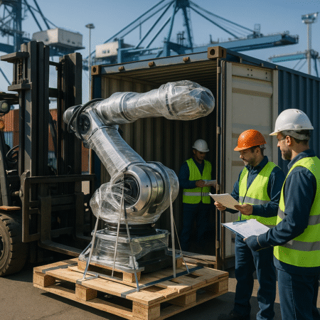 واردات ربات صنعتی در ایران